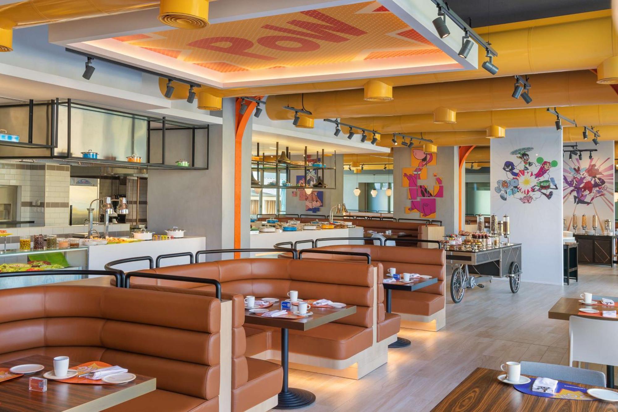 The Wb Abu Dhabi, Curio Collection By Hilton Hotel Exterior foto The interior of the restaurant